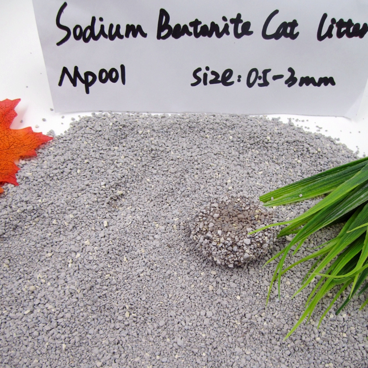 Premium Clumping Sodium Bentonite Cat Litter GP001